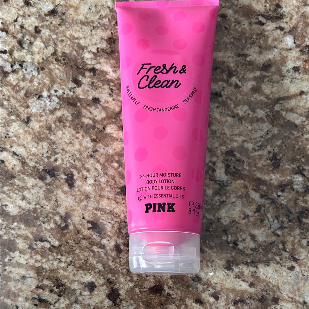 NWT ..Pink Fresh & Clean Body Lotion